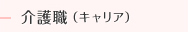 介護職（キャリア）